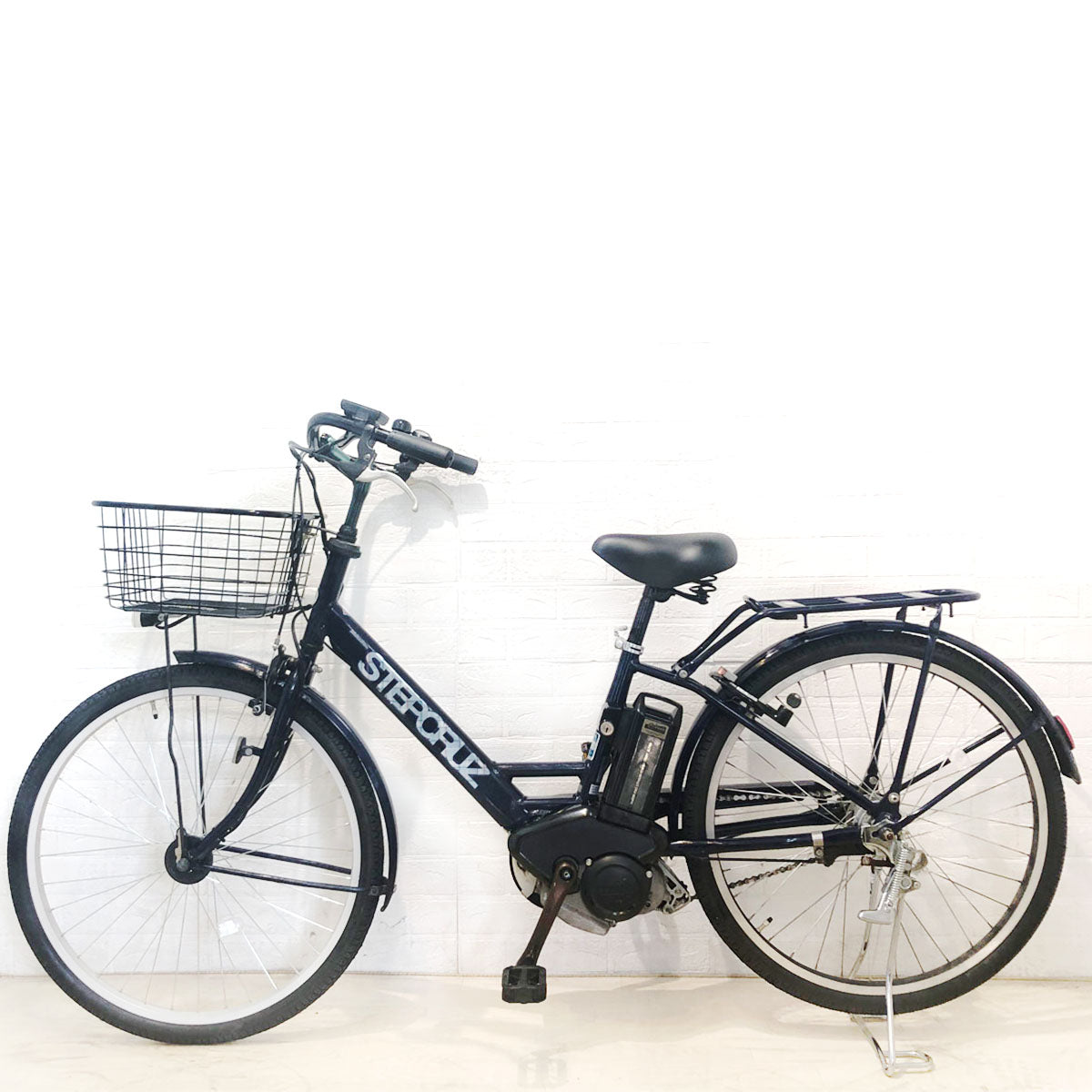 ブリヂストン ステップクルーズ e ネイビー 26インチ YC040 【中古車】