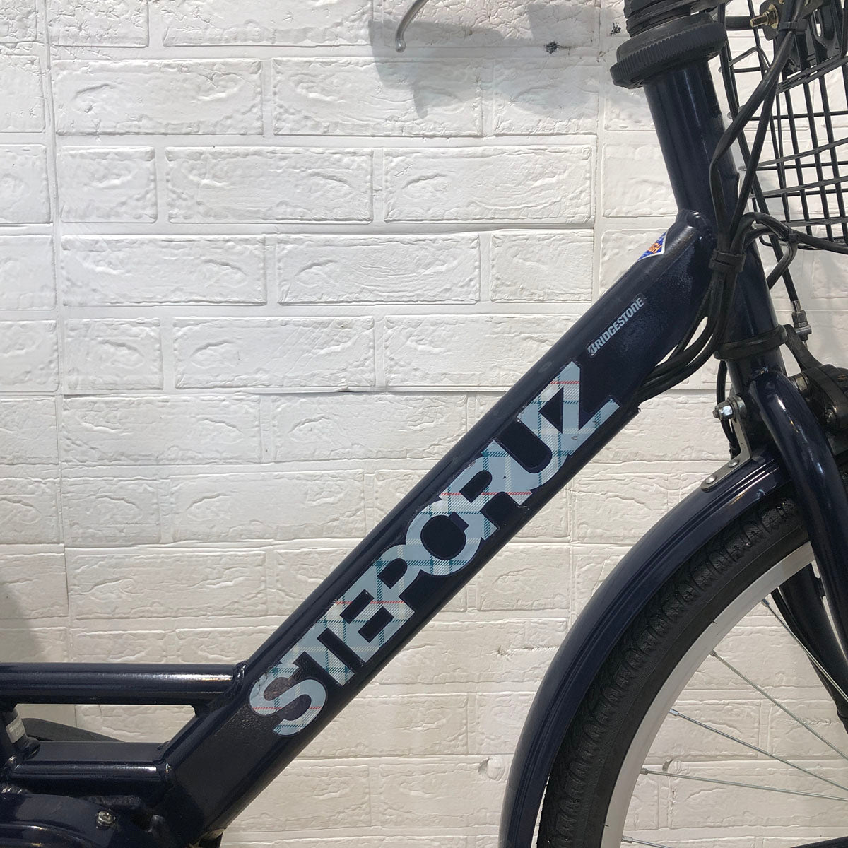 ブリヂストン ステップクルーズ e ネイビー 26インチ YC040 【中古車】