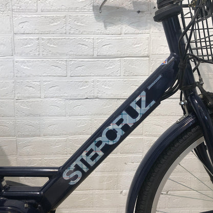 ブリヂストン ステップクルーズ e ネイビー 26インチ YC040 【中古車】