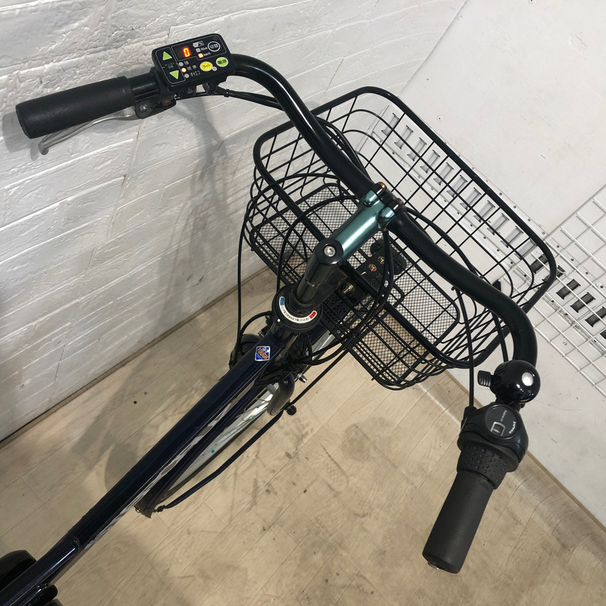 中古電動自転車 ブリヂストン ステップクルーズ e ネイビー 26インチ YC040