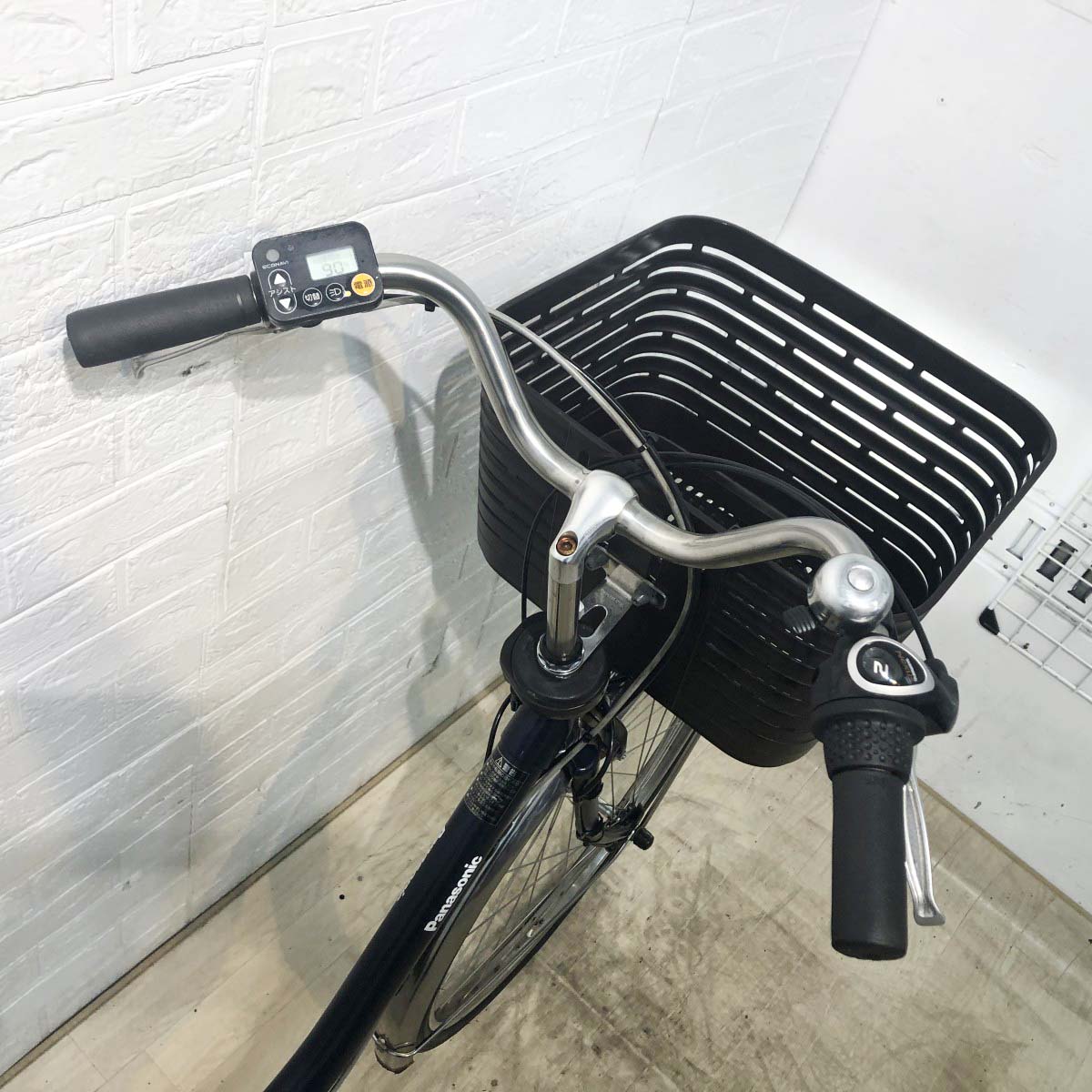 中古電動自転車 パナソニック ビビDX ネイビー 26インチ YH057