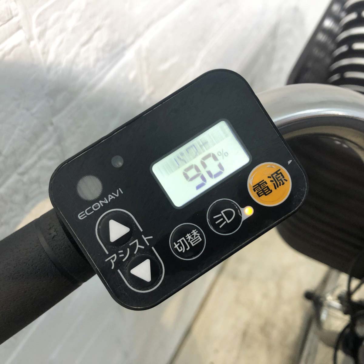 中古電動自転車 パナソニック ビビDX ネイビー 26インチ YH057