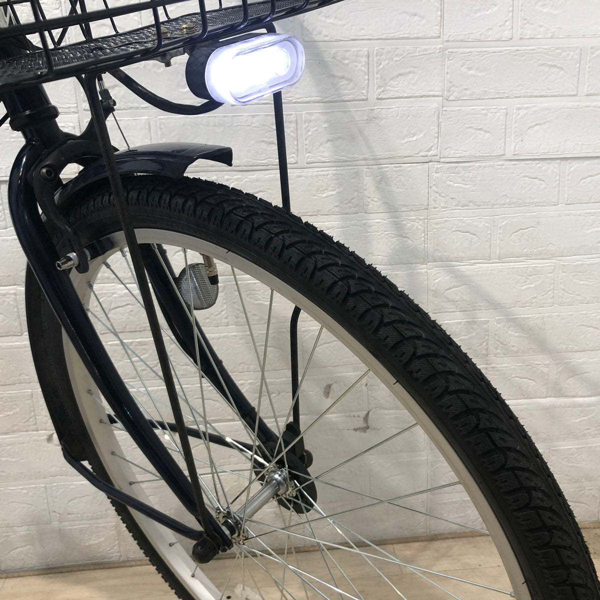 中古電動自転車 ブリヂストン ステップクルーズ e ネイビー 26インチ