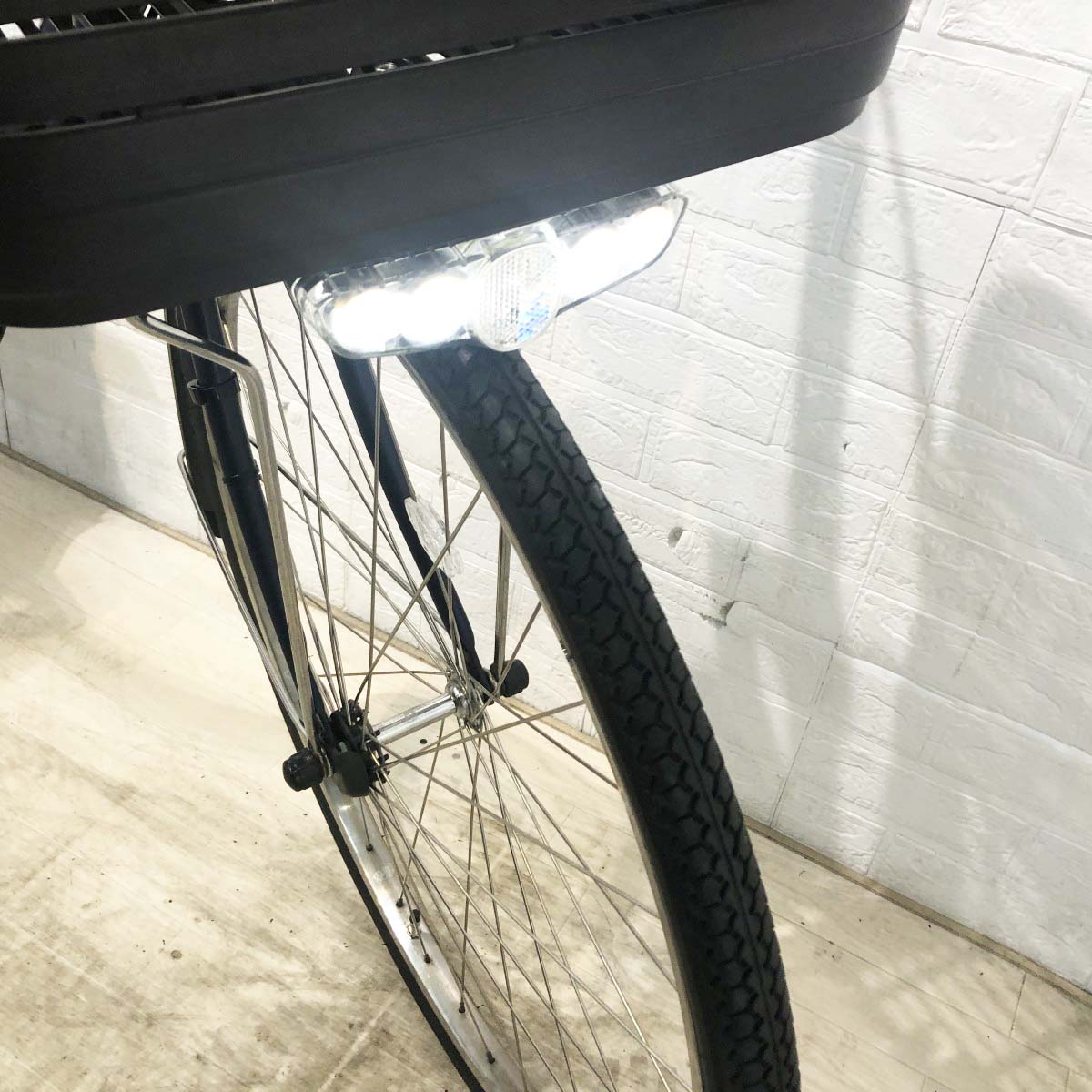 中古電動自転車 パナソニック ビビDX ネイビー 26インチ YH057 – e-CHARIty