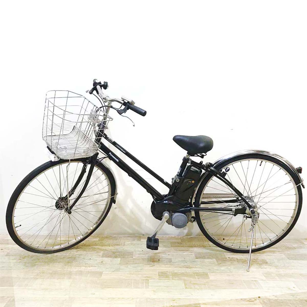 中古電動自転車 パナソニック ビビ SX シティ ブラック 27インチ KB025