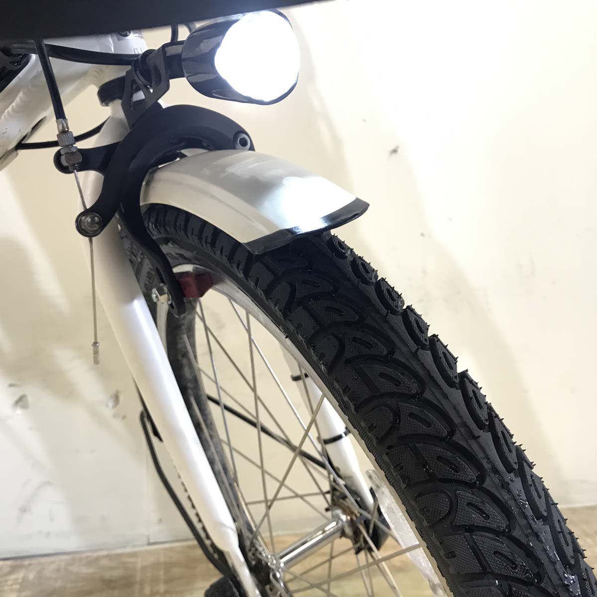 中古電動自転車 ヤマハ PAS キッスミニアン SP ホワイト 20インチ KG035
