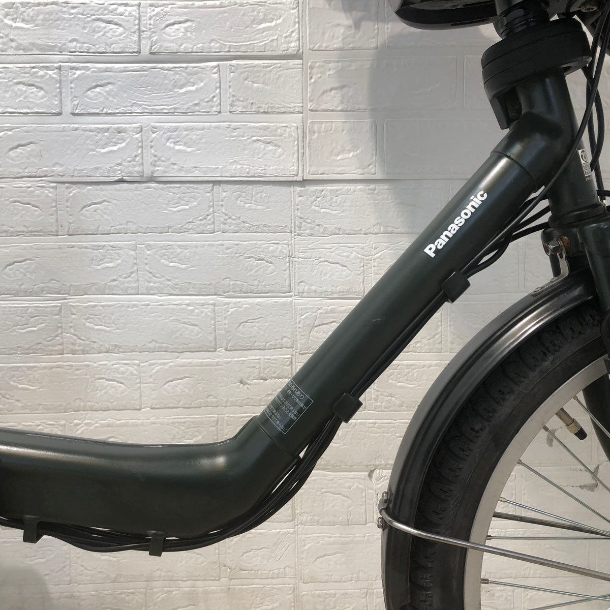 中古電動自転車 新品バッテリー パナソニック ギュット ミニ DX グリーン 20インチ YC041