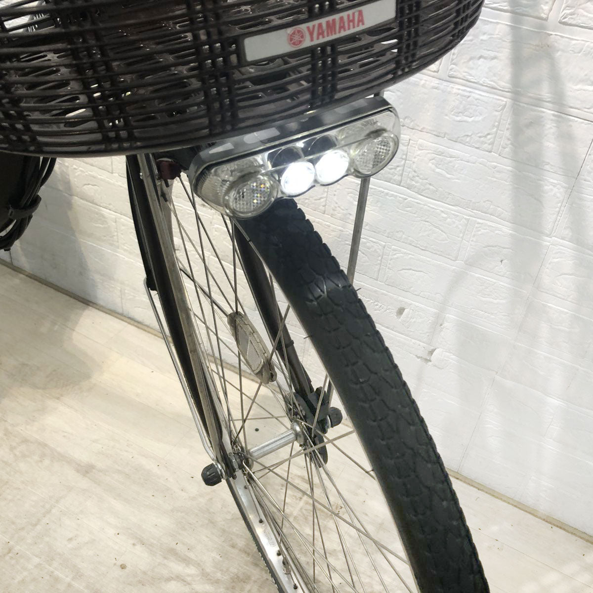 中古電動自転車 ヤマハ PAS ナチュラS ブラウン 26インチ YH058
