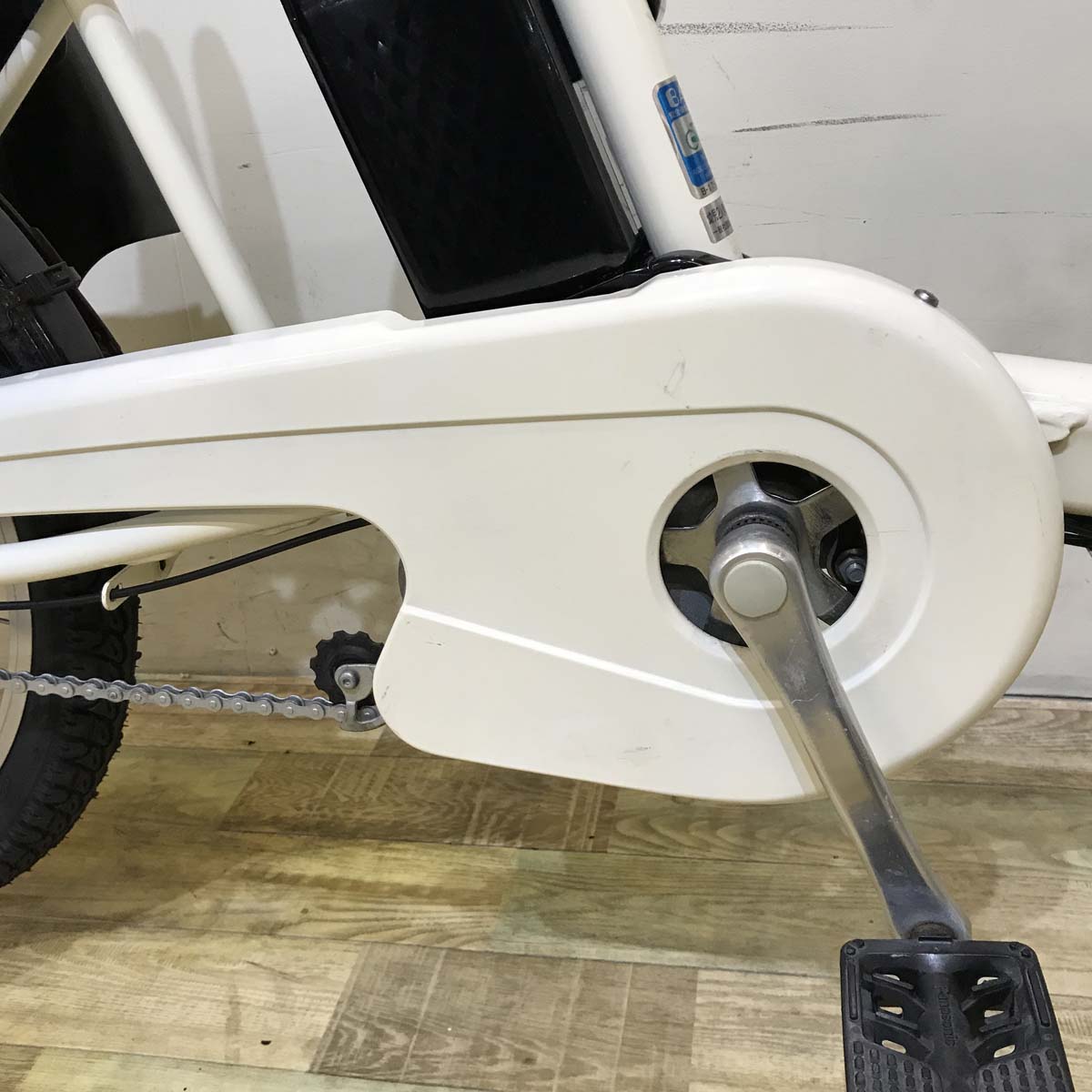 中古電動自転車 パナソニック ギュットミニDX ホワイト 20インチ KG036