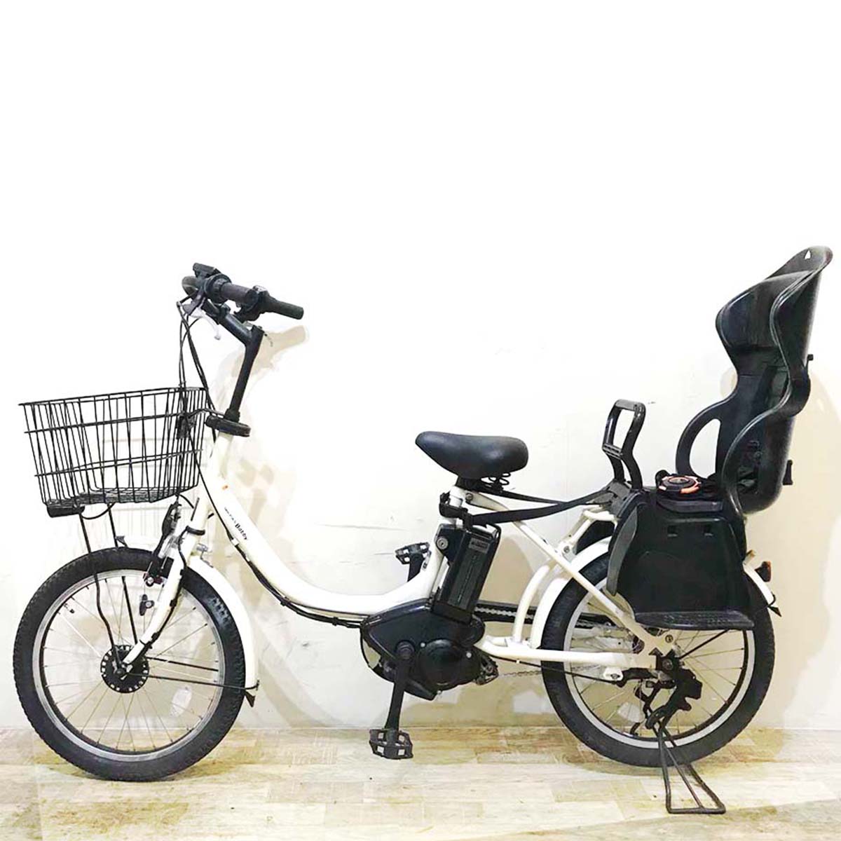 中古電動自転車 ヤマハ PAS Babby パス バビー ホワイト 20インチ KB026