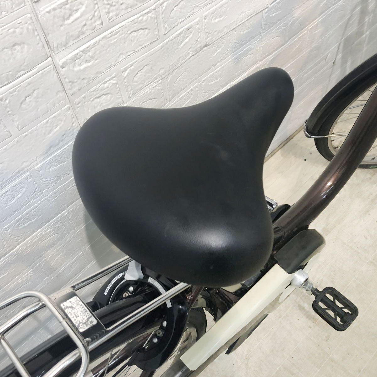 中古電動自転車 ヤマハ PAS ナチュラS ブラウン 26インチ YH058