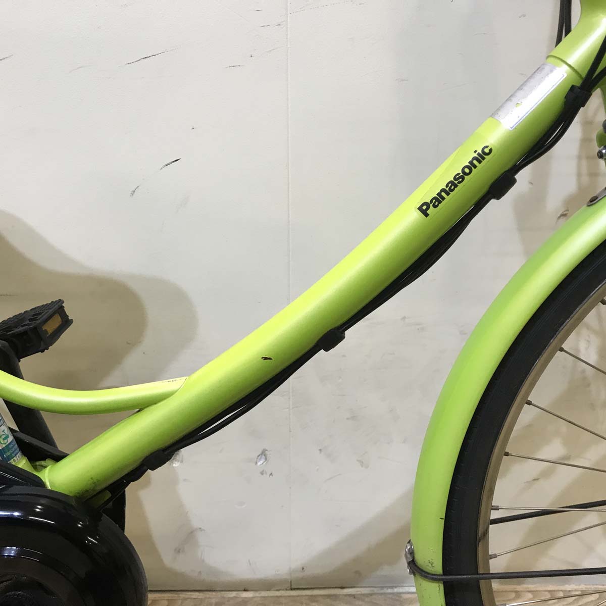 中古電動自転車 パナソニック エーガールズ グリーン 26インチ KB027