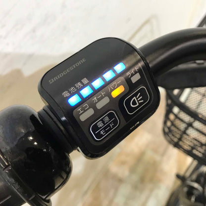 ブリヂストン ステップクルーズ e カーキ 26インチ KW097 【中古車】
