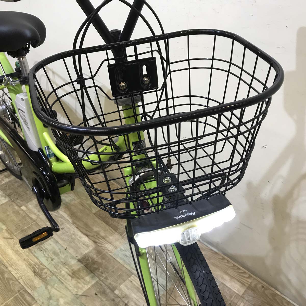 中古電動自転車 パナソニック エーガールズ グリーン 26インチ KB027