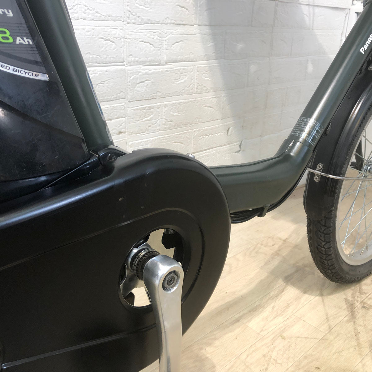 中古電動自転車 新品バッテリー パナソニック ギュット ミニ DX グリーン 20インチ YC041