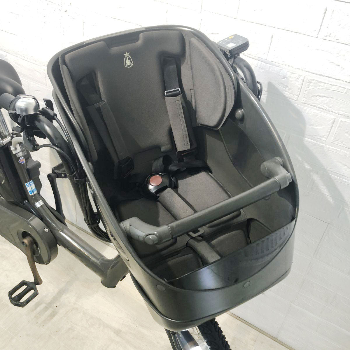 中古電動自転車 新品バッテリー ブリヂストン ビッケポーラーe グレー 20インチ YH059