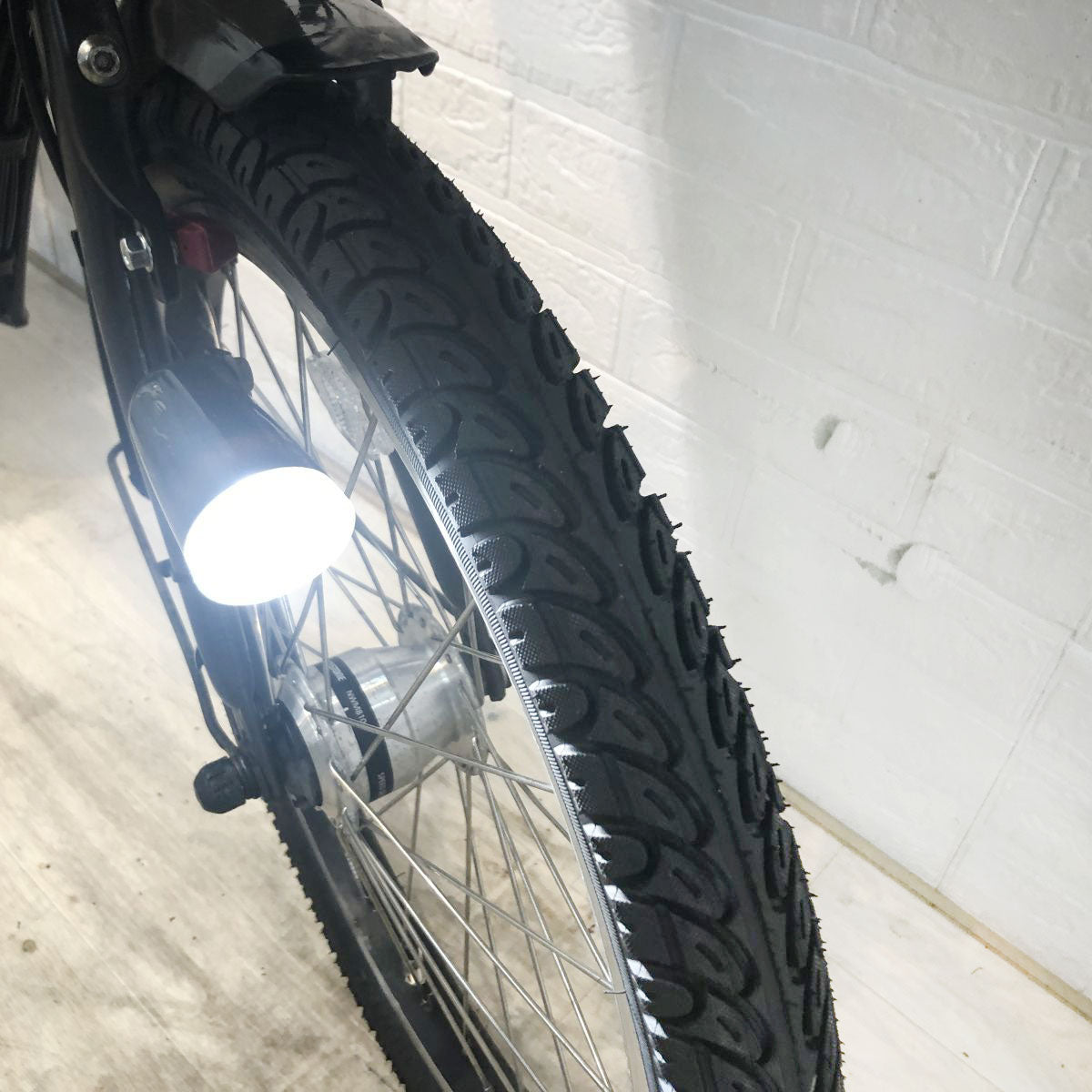 中古電動自転車 新品バッテリー ブリヂストン ビッケポーラーe グレー 20インチ YH059
