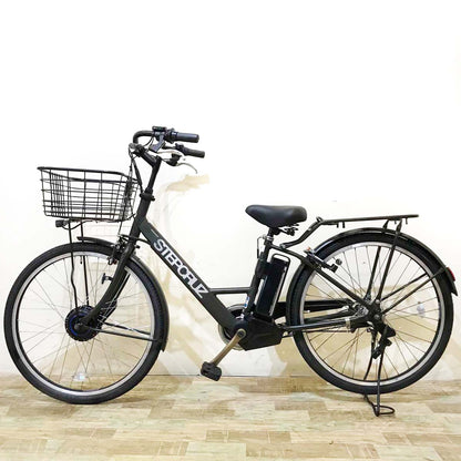 ブリヂストン ステップクルーズ e カーキ 26インチ KW097 【中古車】