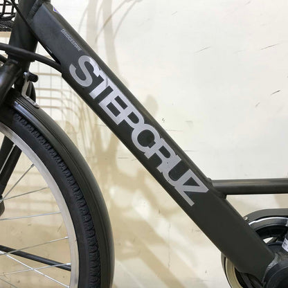 ブリヂストン ステップクルーズ e カーキ 26インチ KW097 【中古車】