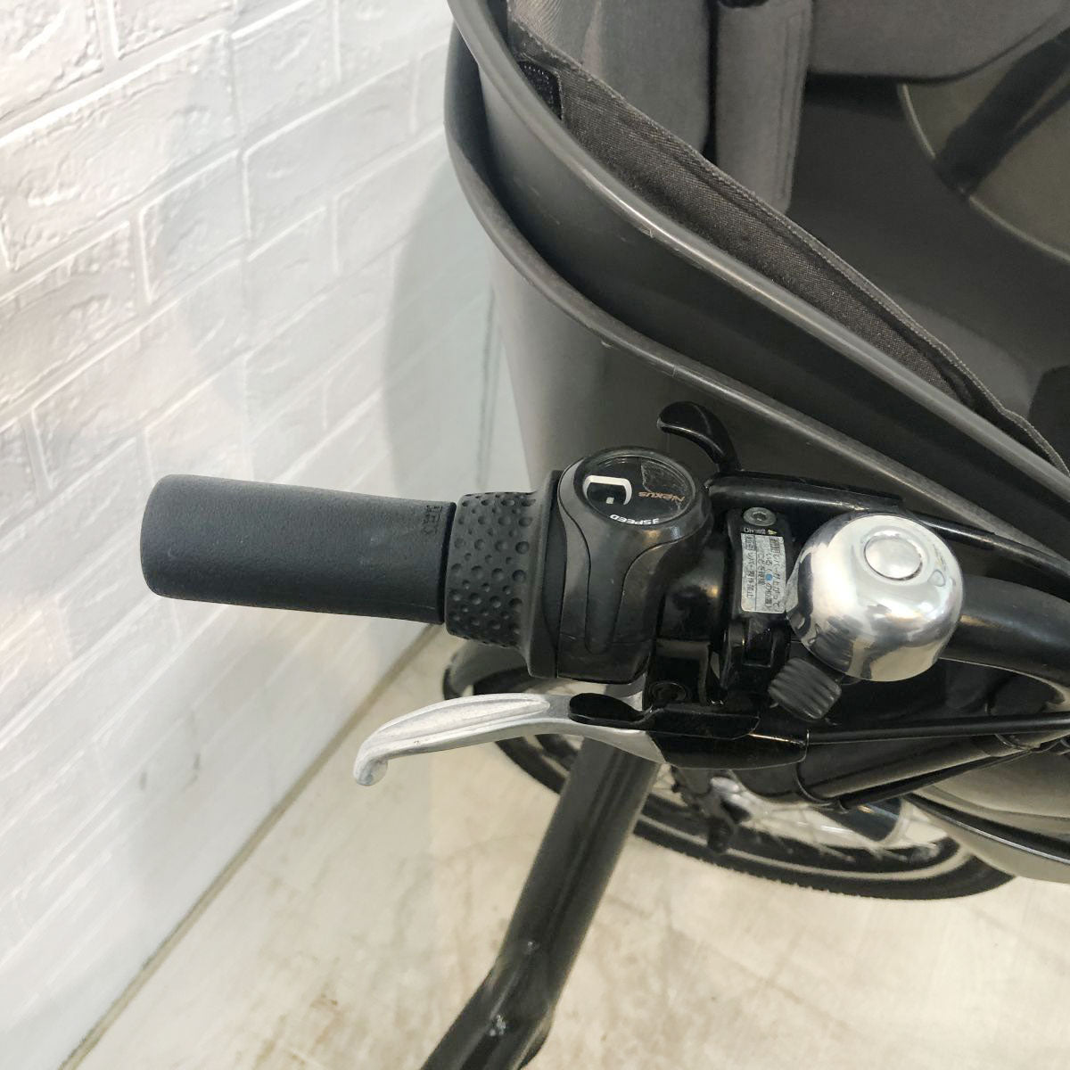 中古電動自転車 新品バッテリー ブリヂストン ビッケポーラーe グレー 20インチ YH059