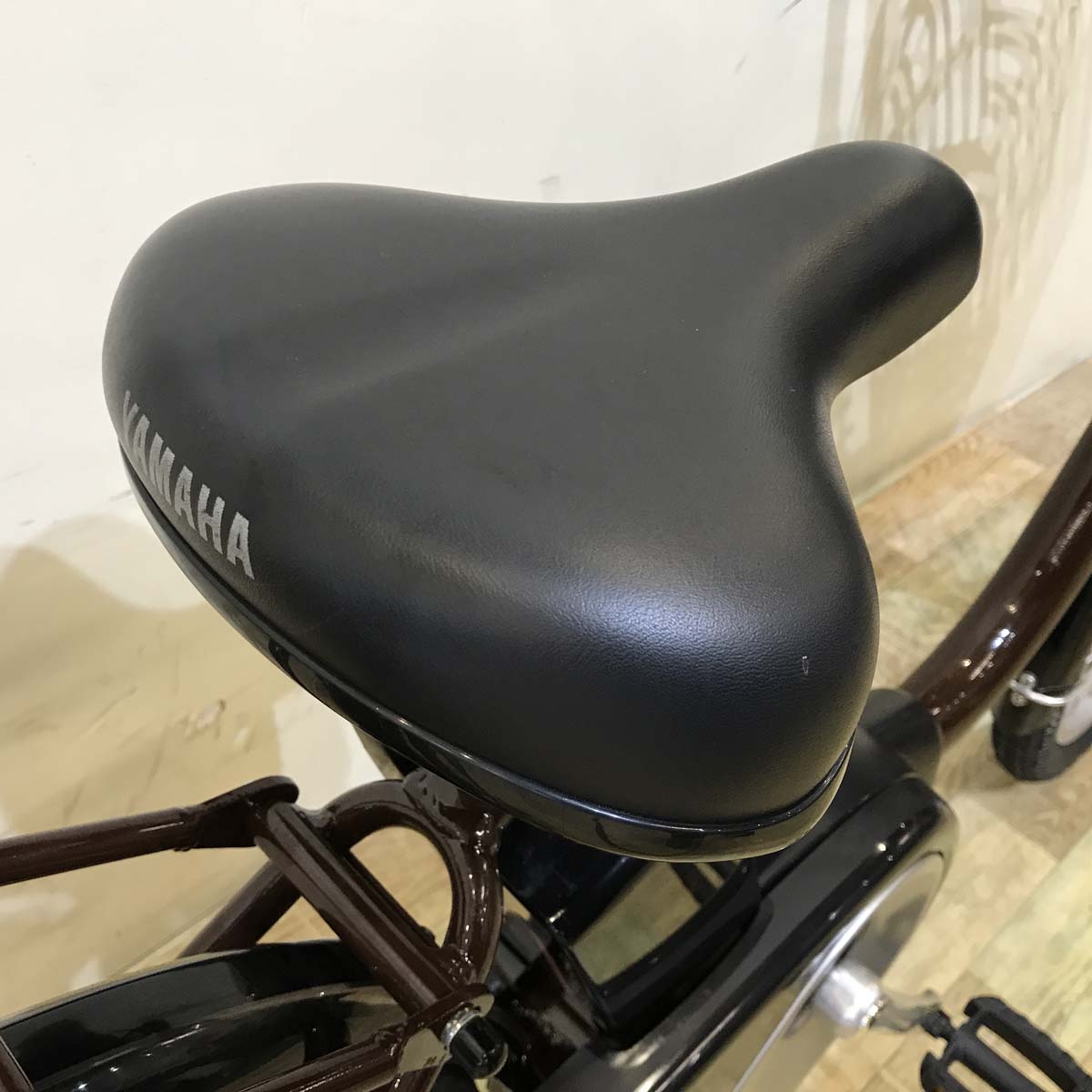 中古電動自転車 ヤマハ PAS シオンU ブラウン 20インチ KG037