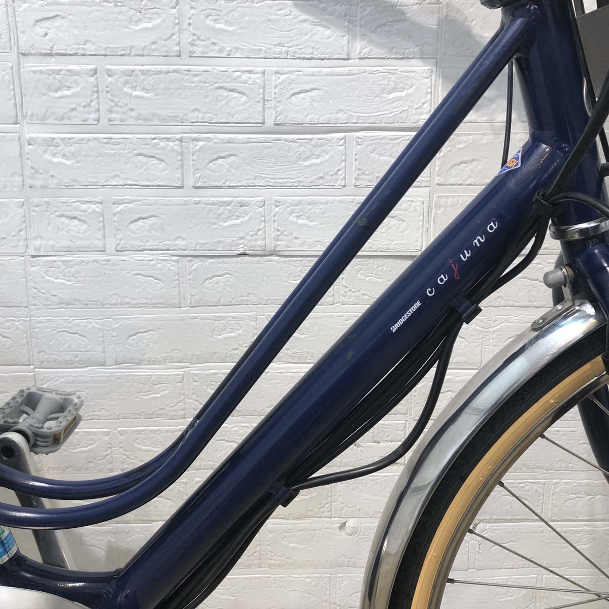 E447★限定特価　整備済み★ブリヂストン　カジュナ　ネイビー★ 中古自転車 【26インチ 】 2026年最新】Yahoo!オークション -ブリヂストン カジュナ eの中古品