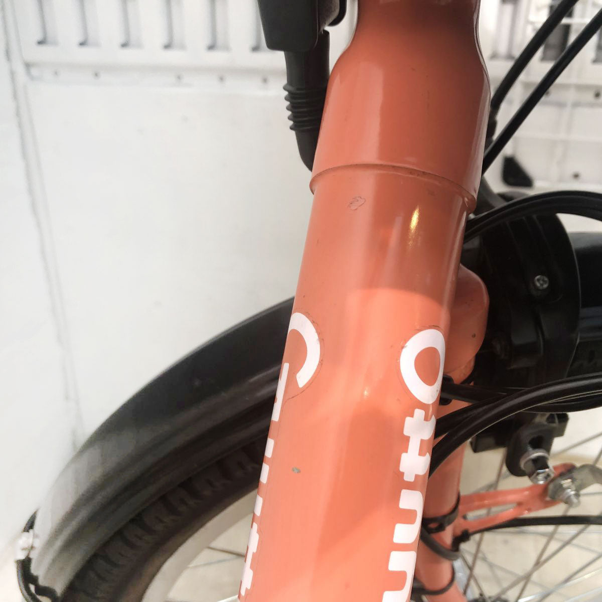 中古電動自転車 パナソニック ギュットクルームDX オレンジ 20インチ YH060