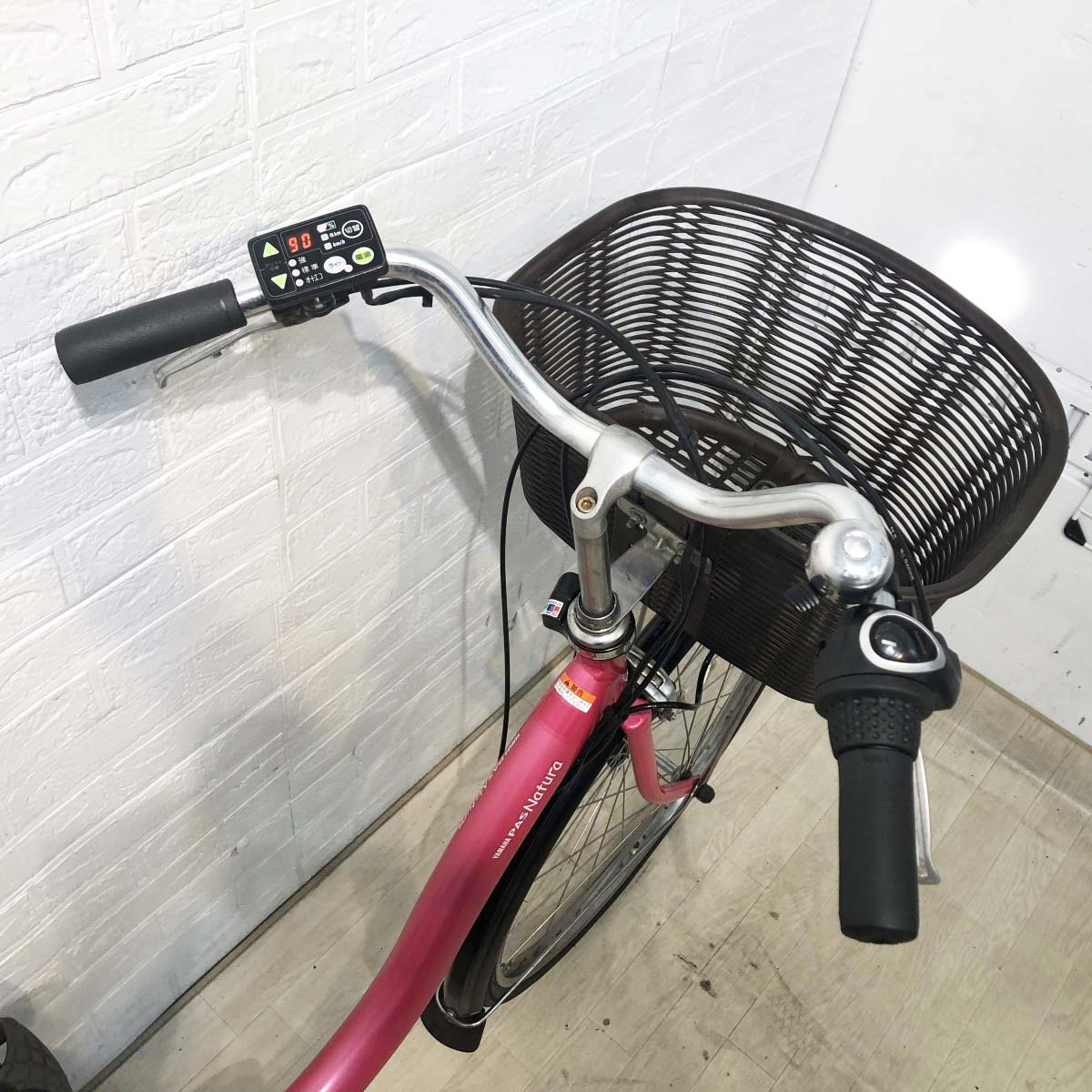 中古電動自転車 ヤマハ PAS ナチュラL ピンク 26インチ YH061