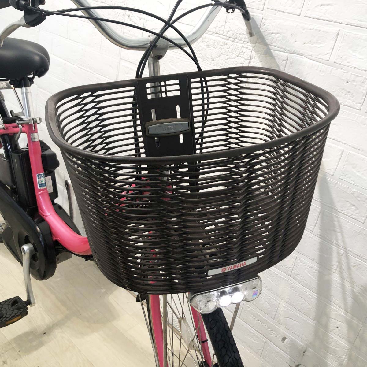 中古電動自転車 ヤマハ PAS ナチュラL ピンク 26インチ YH061