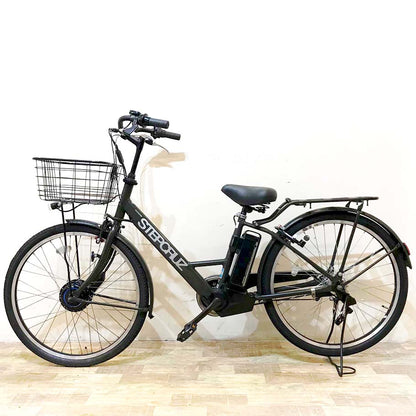 ブリヂストン ステップクルーズ カーキ 26インチ KG038 【中古車】