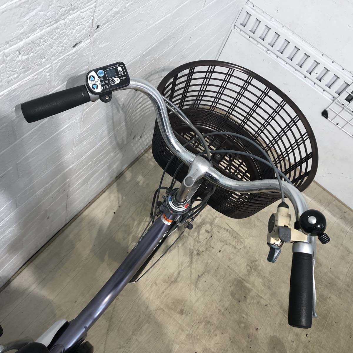中古電動自転車 ヤマハ PAS コンパクト パープル 20インチ YC043 