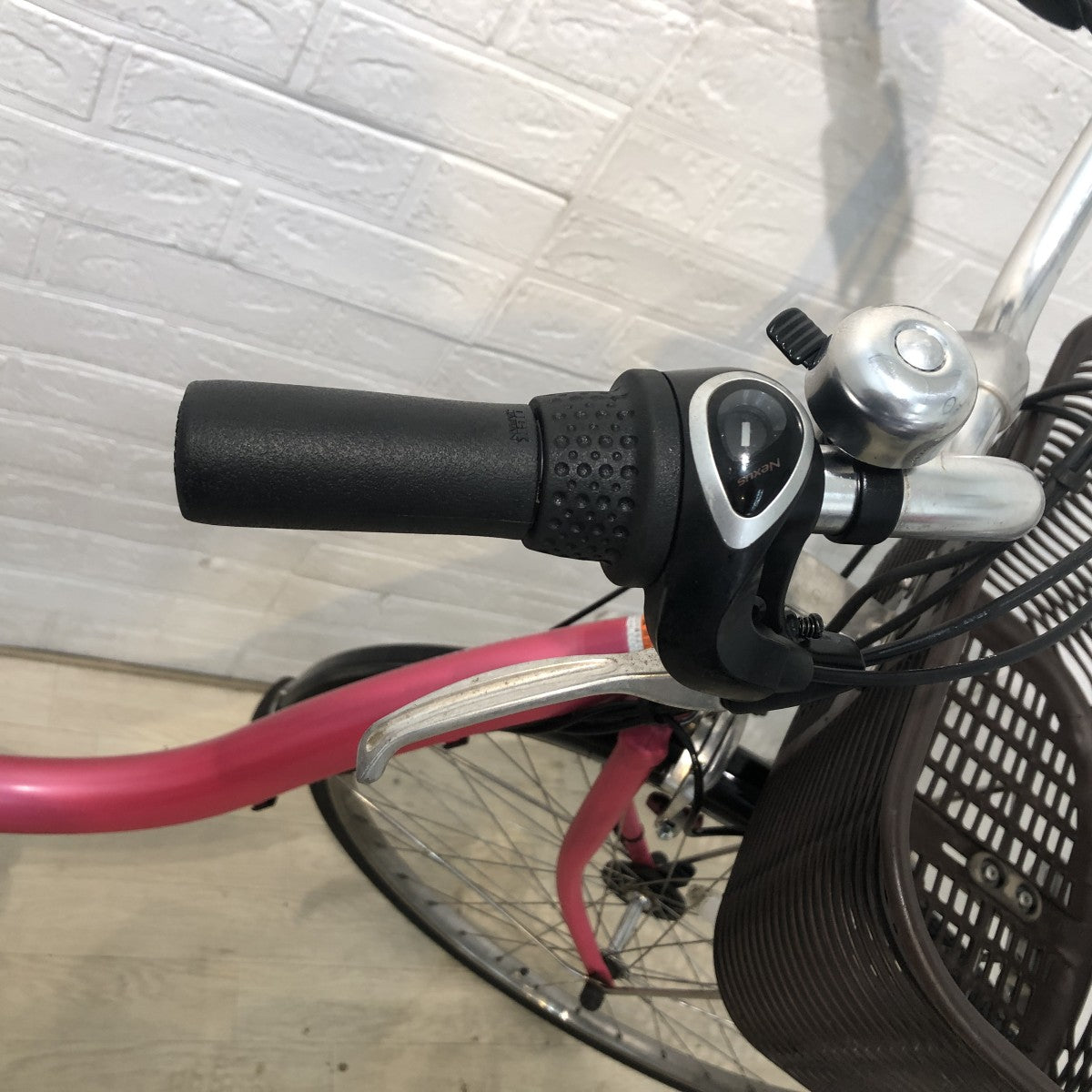 中古電動自転車 ヤマハ PAS ナチュラL ピンク 26インチ YH061