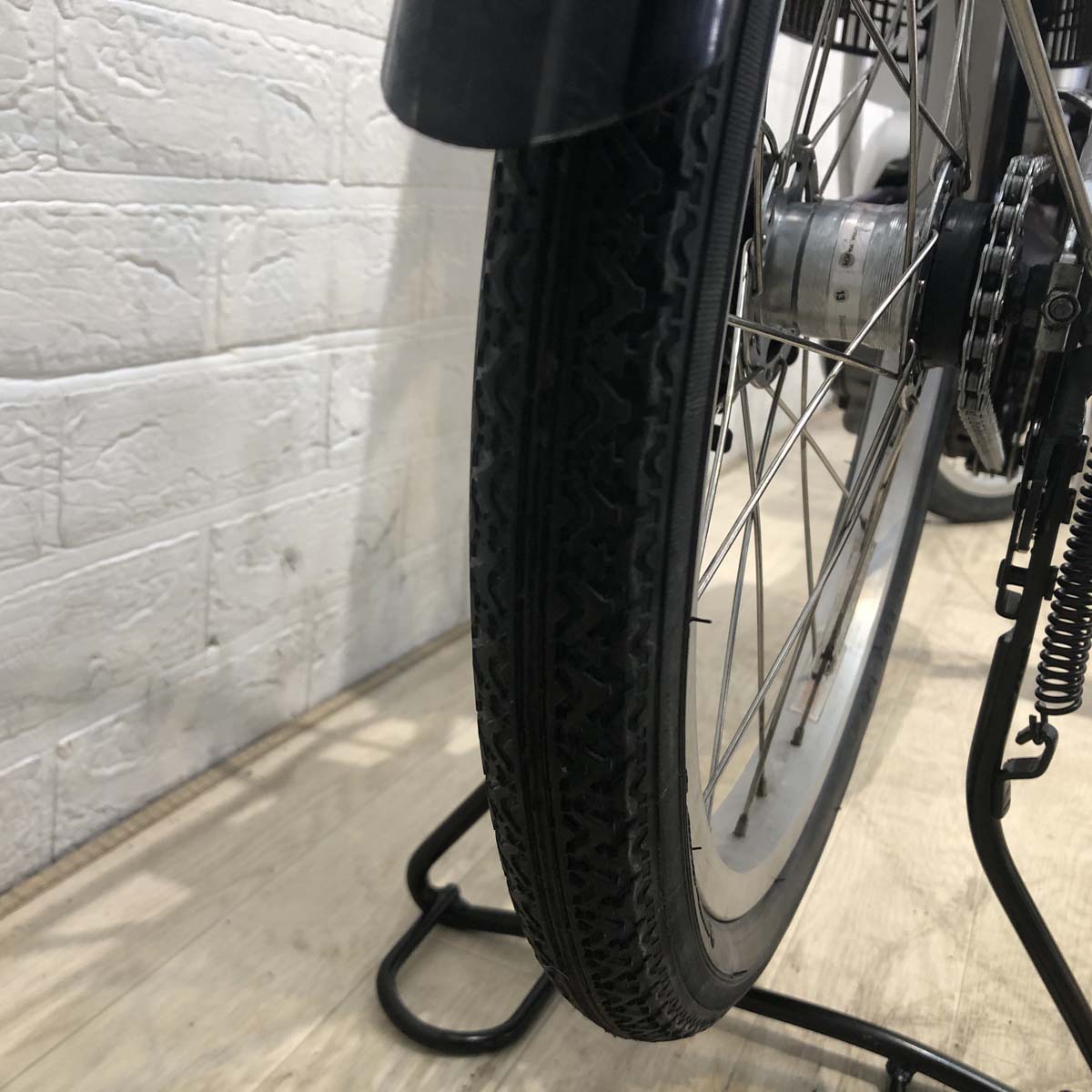 中古電動自転車 ヤマハ PAS コンパクト パープル 20インチ YC043 