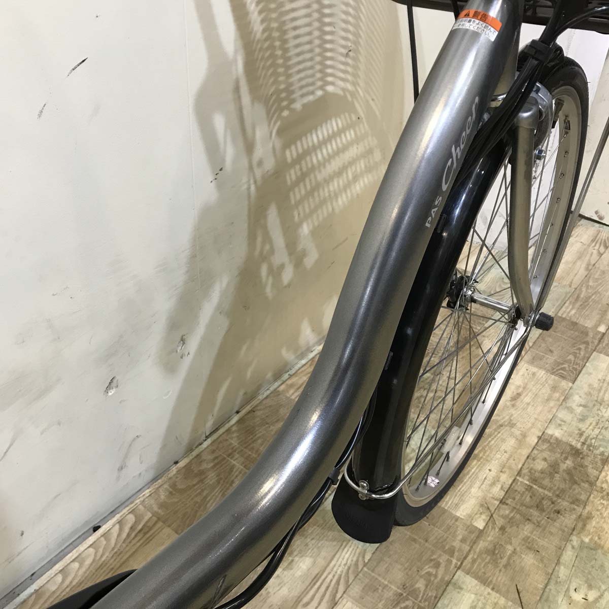 中古電動自転車  ヤマハ PAS Cheer パス チア シルバー 24インチ KB030