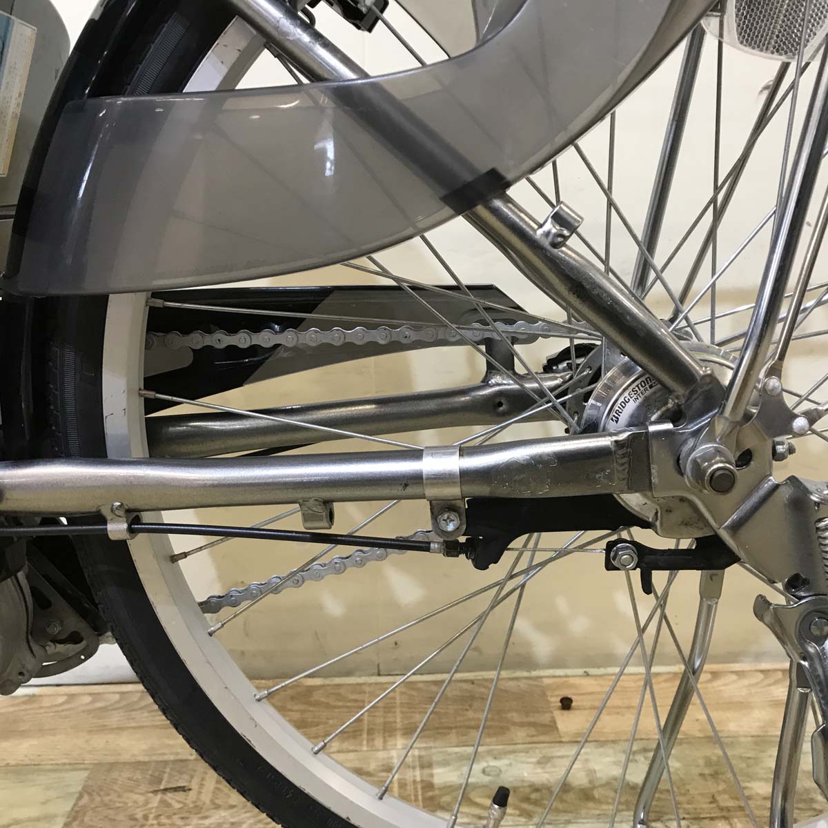 中古電動自転車  ヤマハ PAS Cheer パス チア シルバー 24インチ KB030