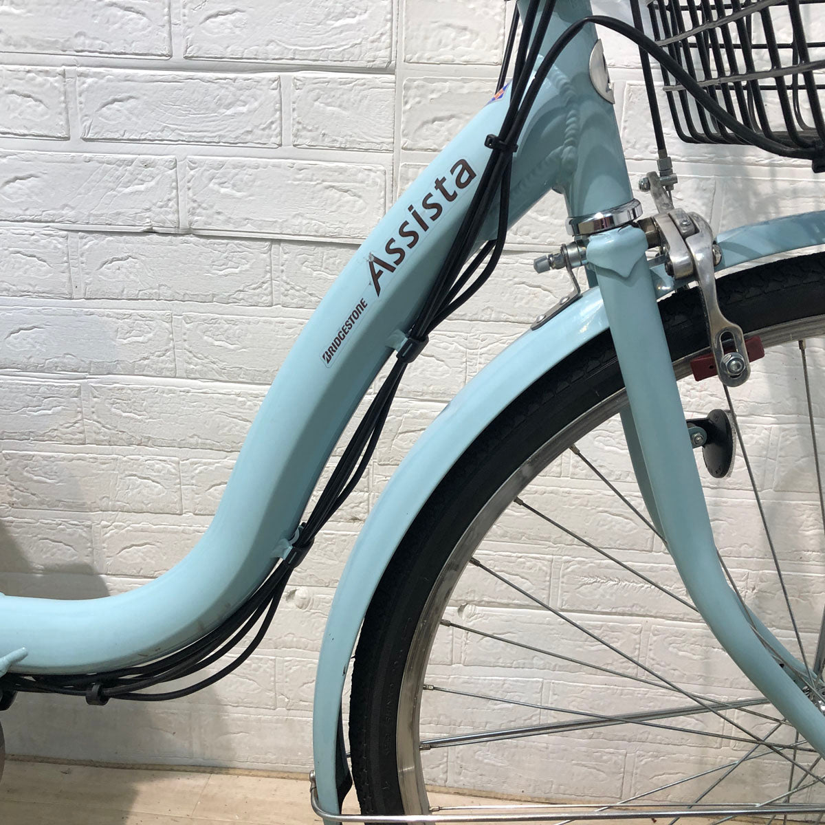 ブリヂストン アシスタ ベーシック ブルー 26インチ YV029 【中古車】