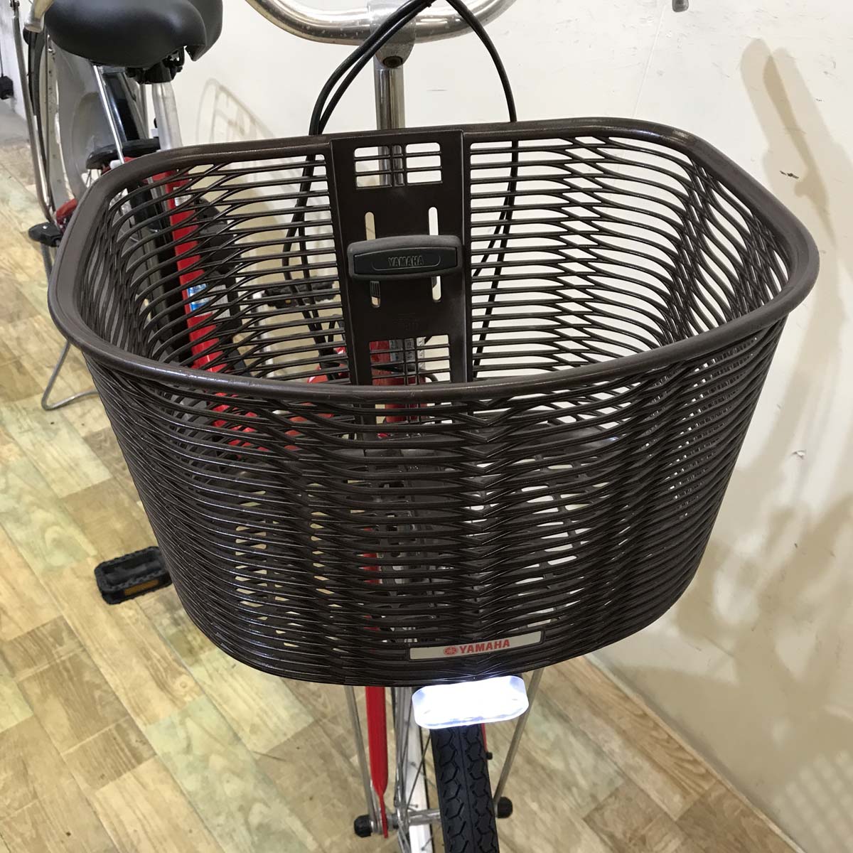 中古電動自転車 ヤマハ PAS ナチュラ レッド 26インチ KG040