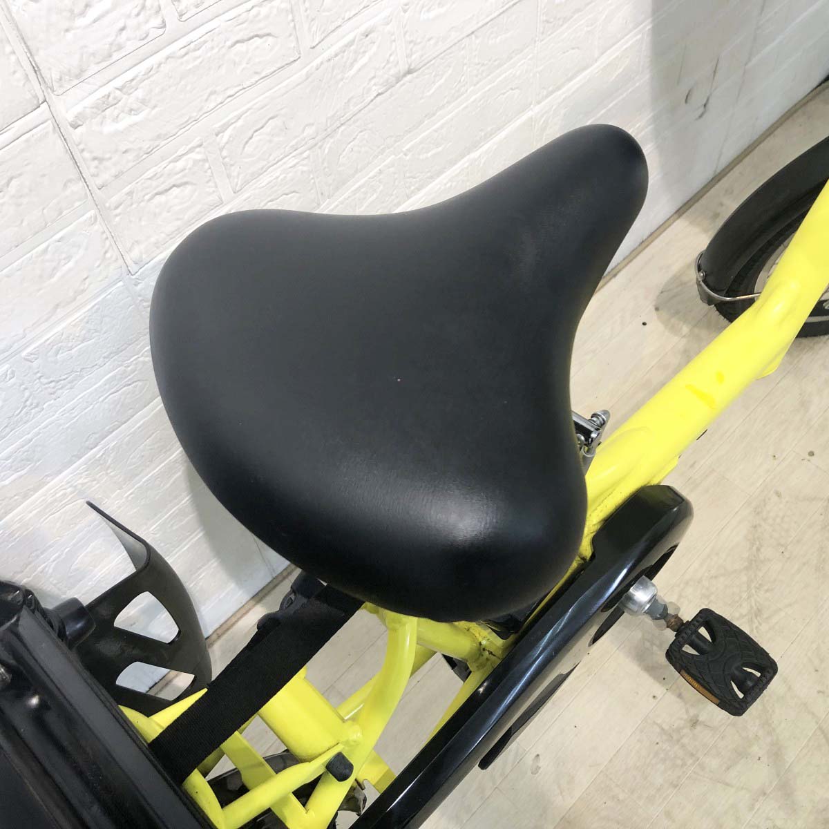 中古電動自転車 ブリヂストン アンジェリーノプティットe イエロー 20インチ YH063