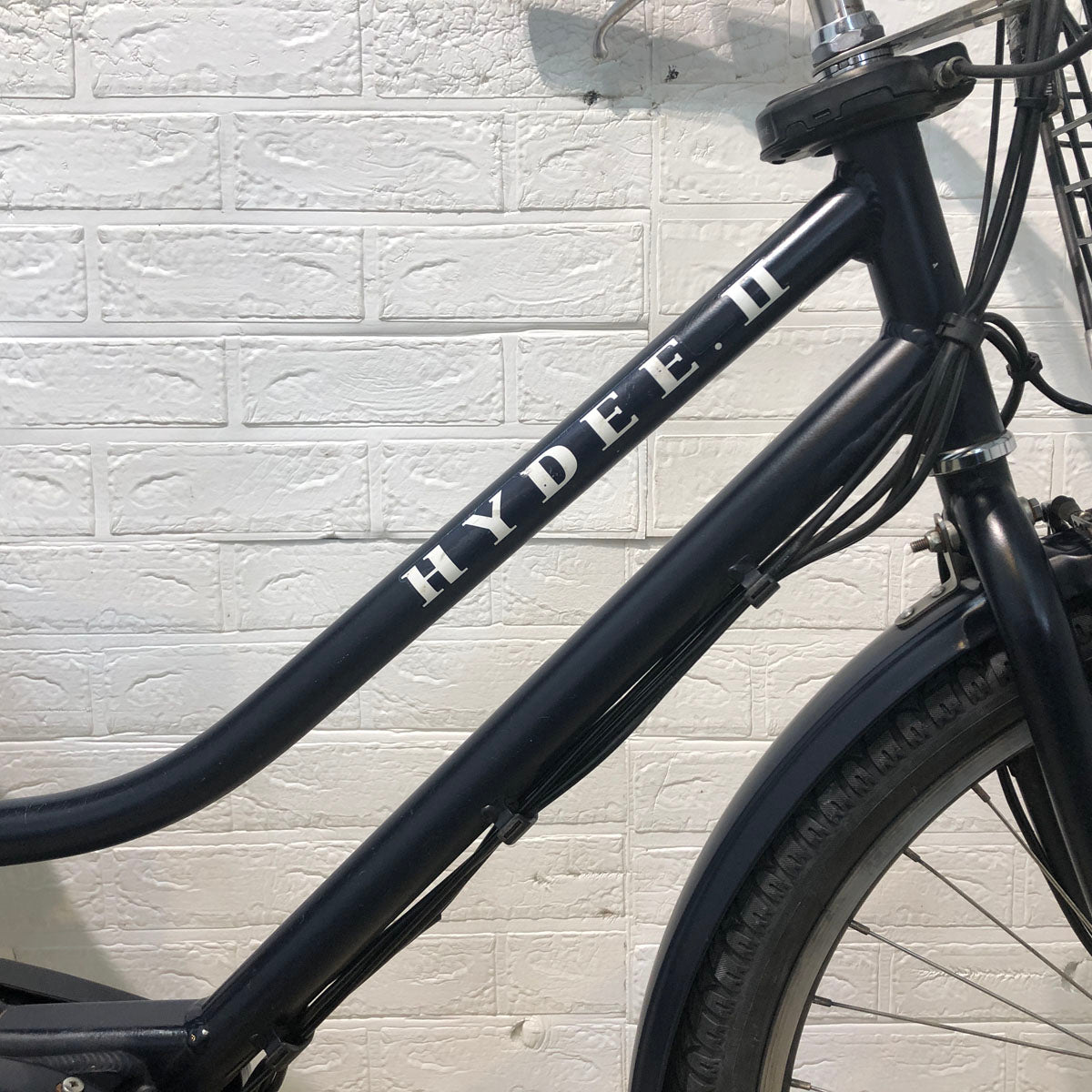 中古電動自転車 ブリヂストン HYDEE 2 ハイディ ツー ネイビー 26