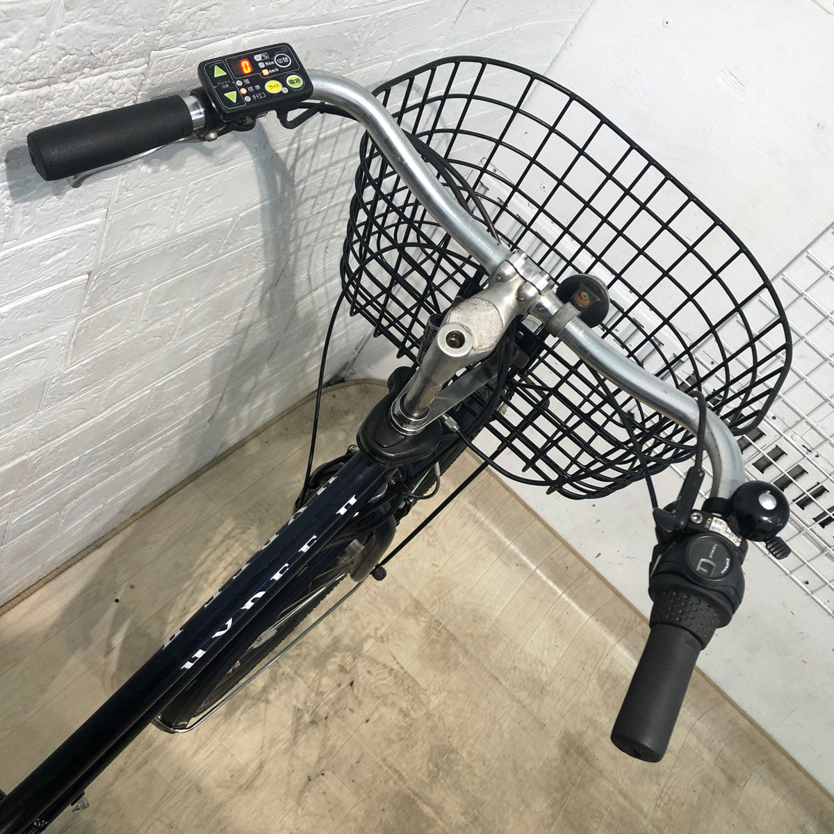 中古電動自転車 ブリヂストン HYDEE 2 ハイディ ツー ネイビー 26インチ YC045