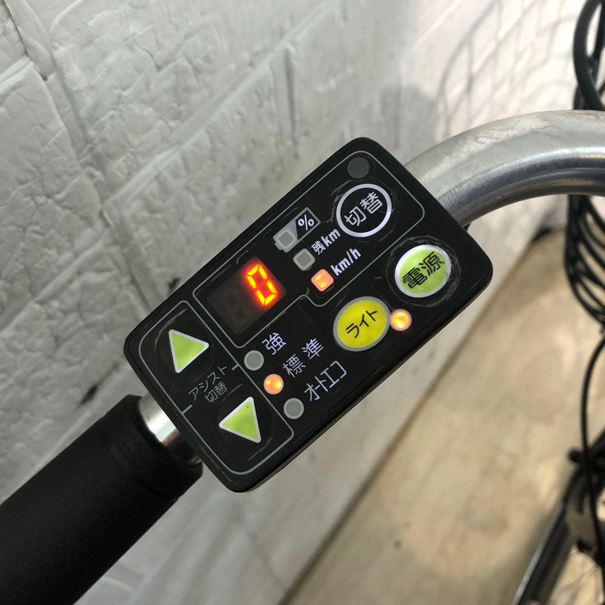 中古電動自転車 ブリヂストン HYDEE 2 ハイディ ツー ネイビー 26インチ YC045