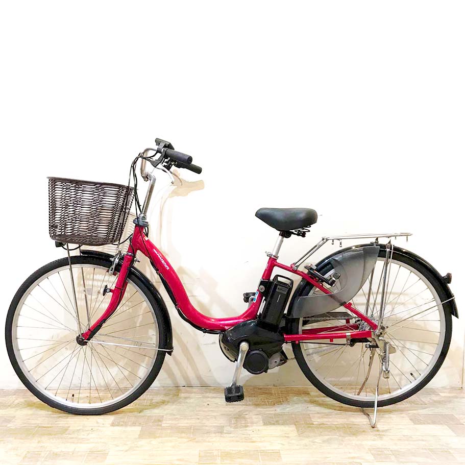 ヤマハ PAS ナチュラ レッド 26インチ KG040 【中古車】