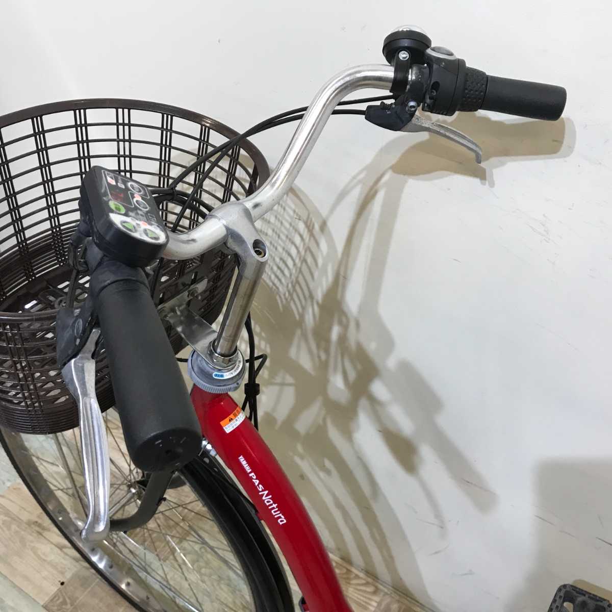 ヤマハ 新品バッテリー PAS ナチュラ T レッド 26インチ KS045 【中古車】