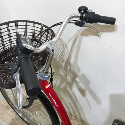 ヤマハ 新品バッテリー PAS ナチュラ T レッド 26インチ KS045 【中古車】