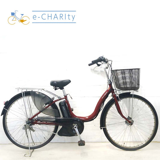 ヤマハ PAS ナチュラL レッド 26インチ YH064 【中古車】