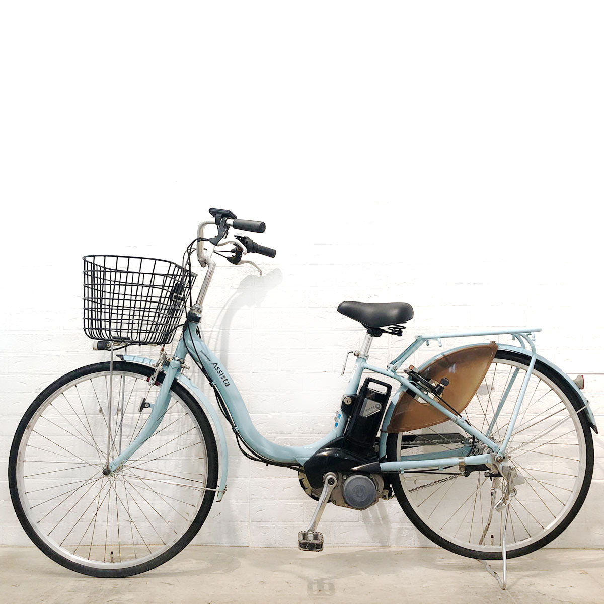 電動自転車 ブリヂストン アシスタ ベーシック ブルー 26インチ YV030 【中古車】