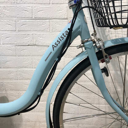 ブリヂストン アシスタ ベーシック ブルー 26インチ YV030 【中古車】