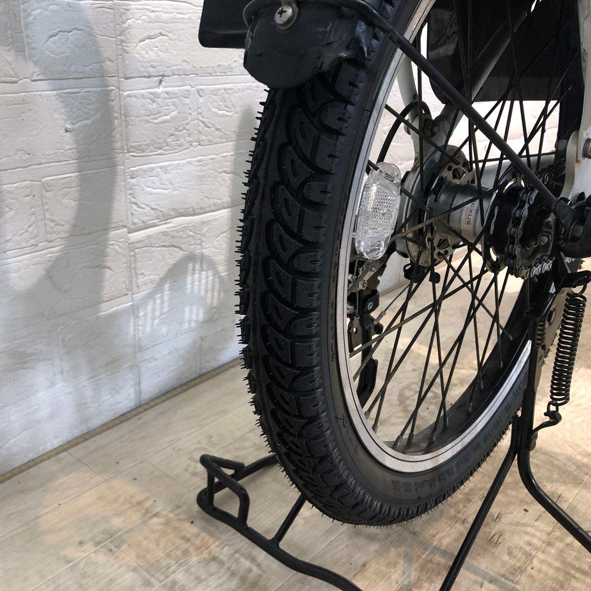 中古電動自転車 パナソニック ギュット アニーズ DX ホワイト 20インチ YC046