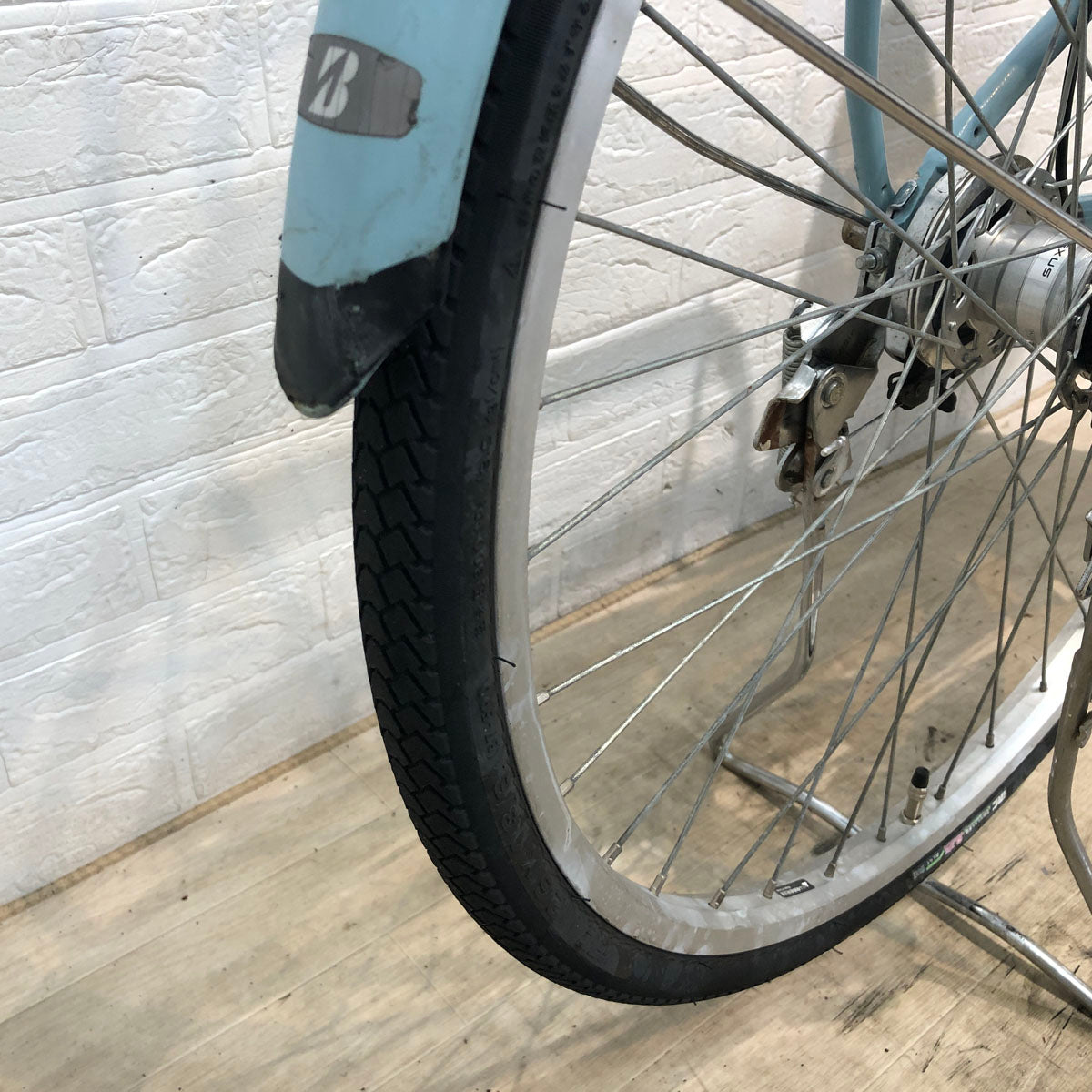 電動自転車 ブリヂストン アシスタ ベーシック ブルー 26インチ YV030 【中古車】
