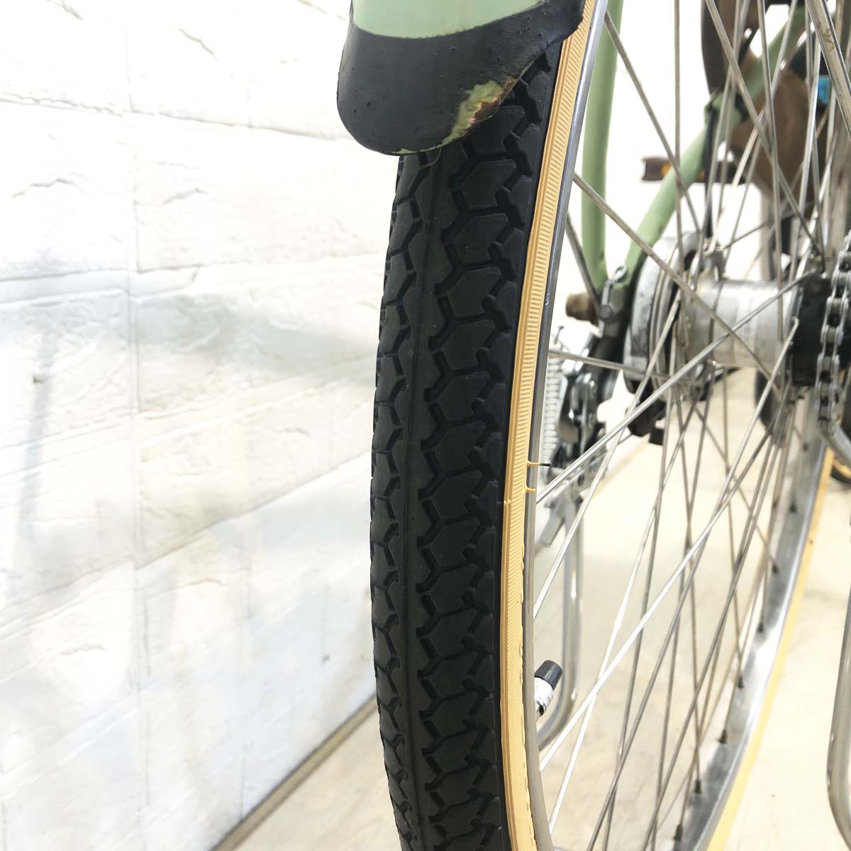 中古電動自転車 ヤマハ PAS ナチュラL DX グリーン 26インチ YH065